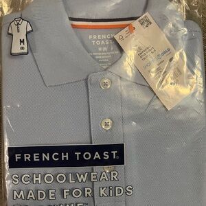 French Toast Sky Blue Kids Polo